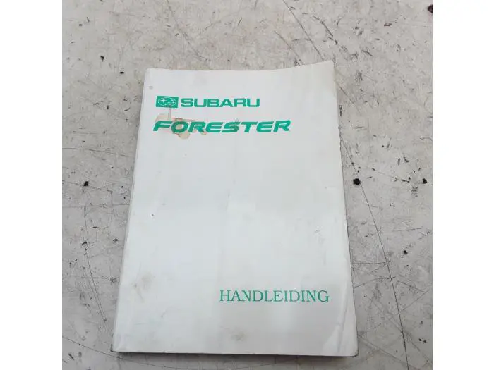 Instrucciones(varios) Subaru Forester 99-