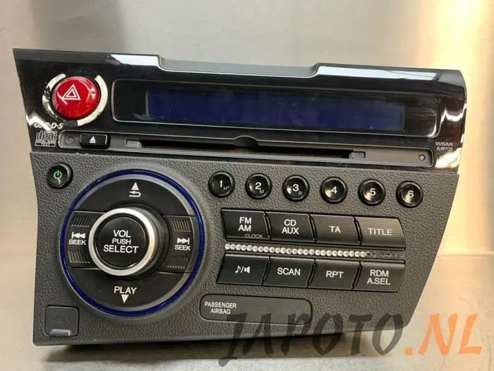 Reproductor de CD y radio Honda CR-Z