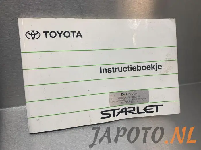 Instrucciones(varios) Toyota Starlet