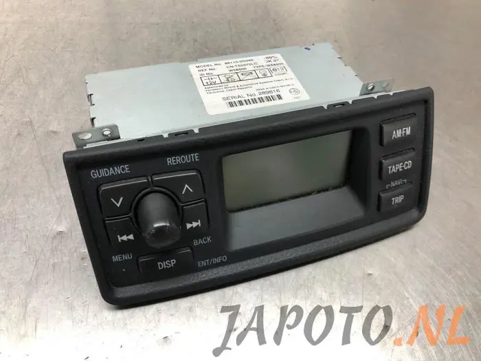 Panel de control de radio Toyota Yaris