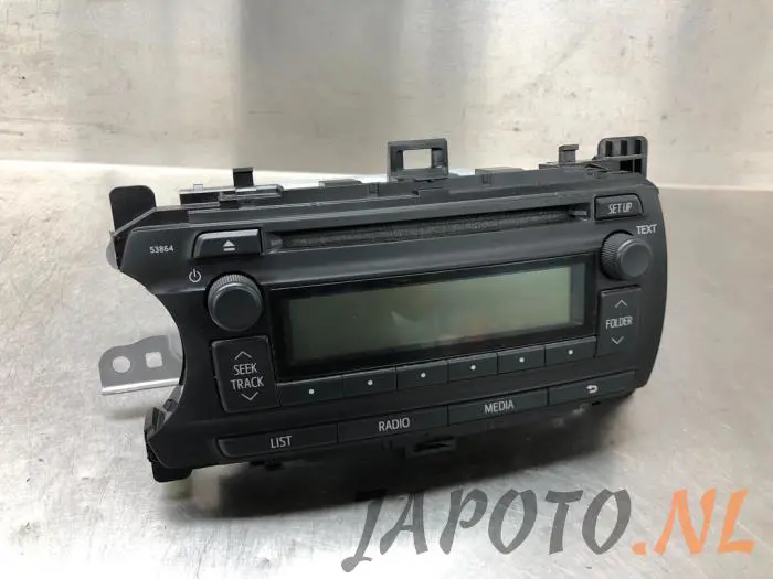 Reproductor de CD y radio Toyota Yaris