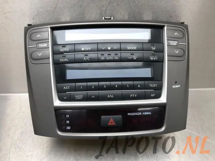 Panel de control de calefacción Lexus IS 250