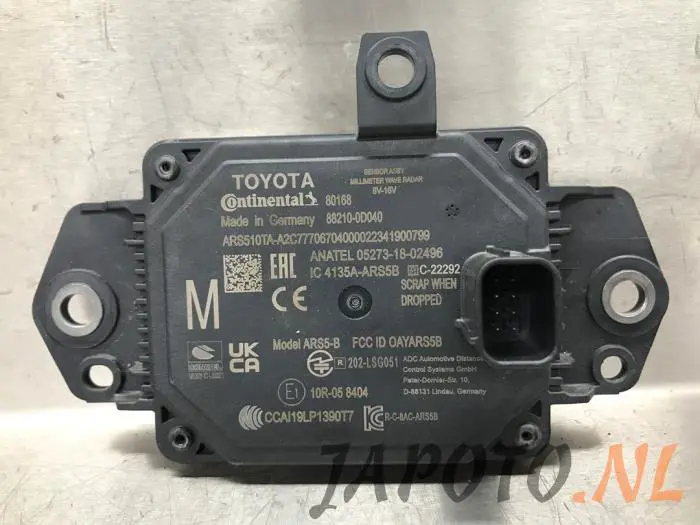 Sensor de radar Toyota Yaris