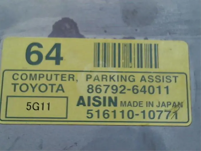 Ordenadores de abordo Toyota Corolla Verso